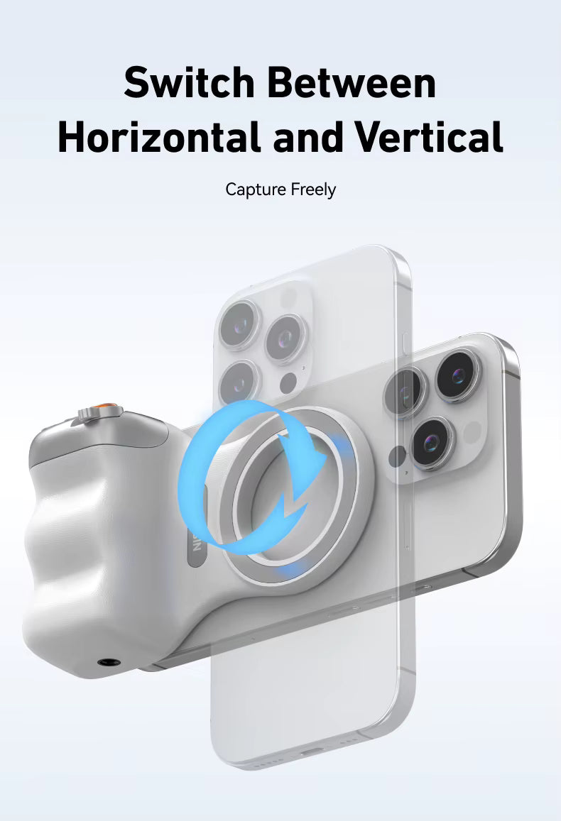 Magnetic Pro Camera Grip/ Next-Level Photography