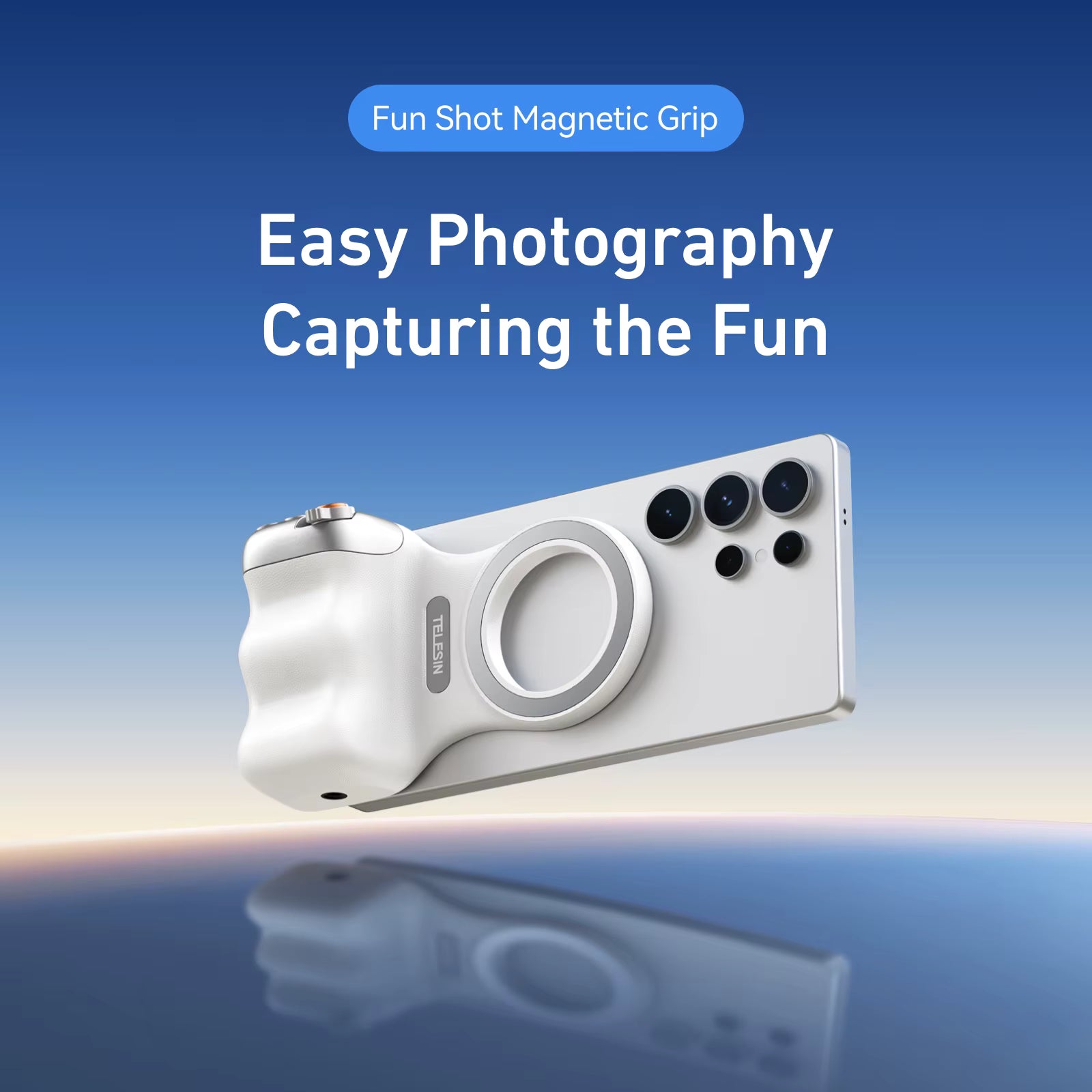 Magnetic Pro Camera Grip/ Next-Level Photography