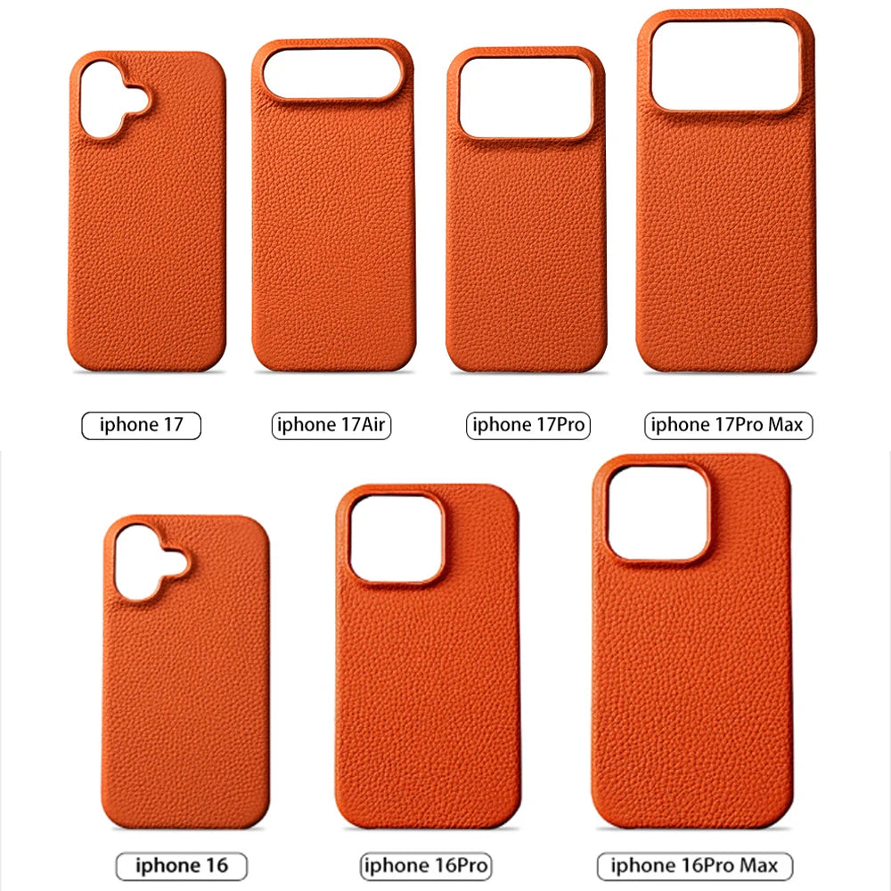 Premium Leather iPhone Case